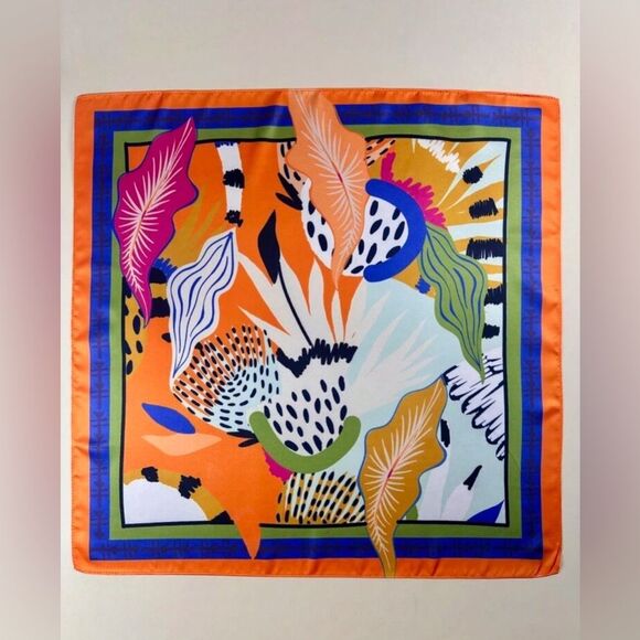 Vibrant Abstract Scarf G41 - Picture 1 of 4